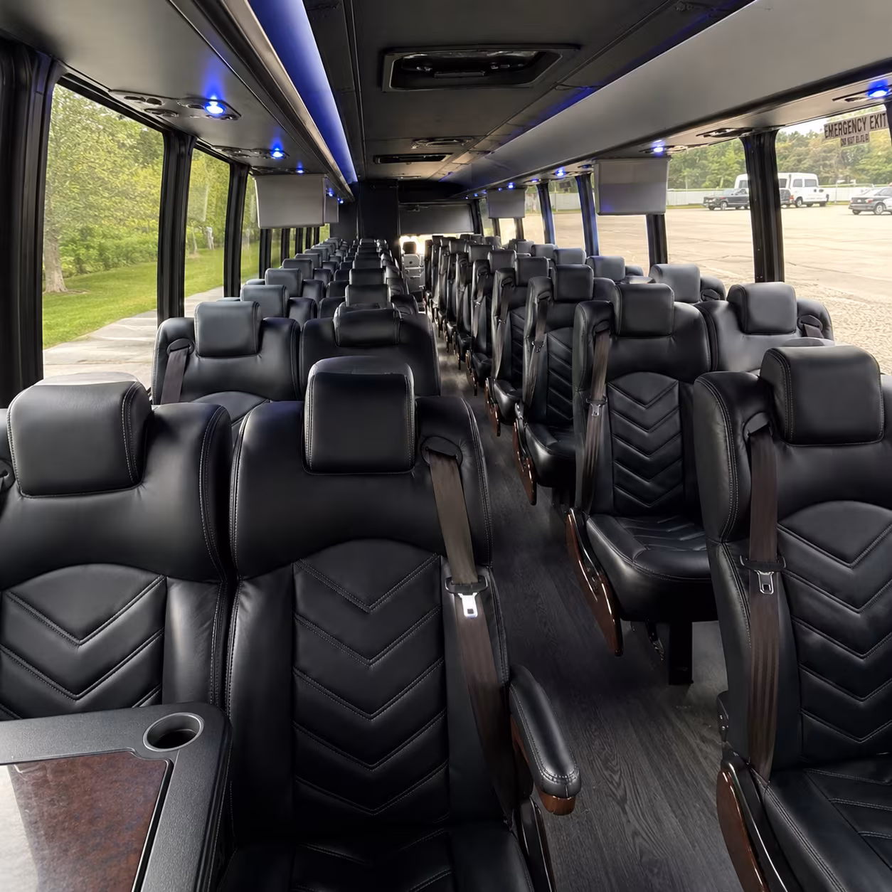 corporate wine tour buses and team outing transportation in new haven