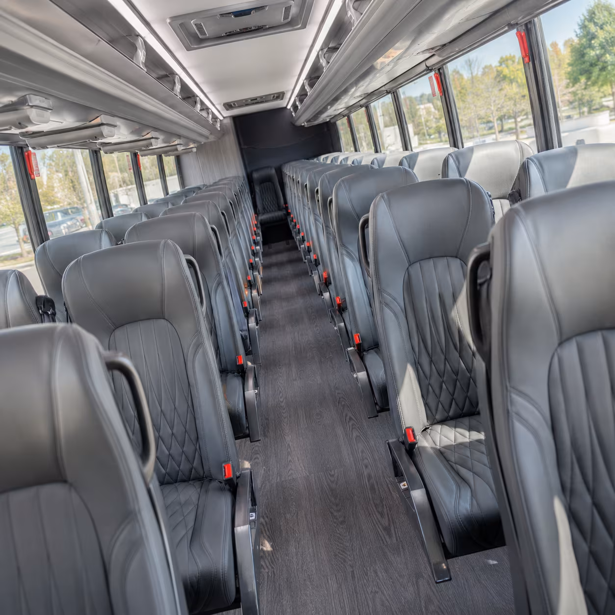 new haven 25 passenger minibus inside