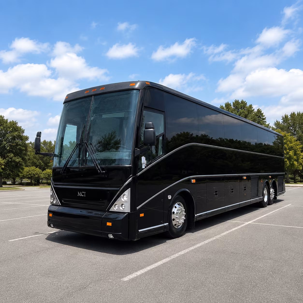 new haven 56 passenger charter bus