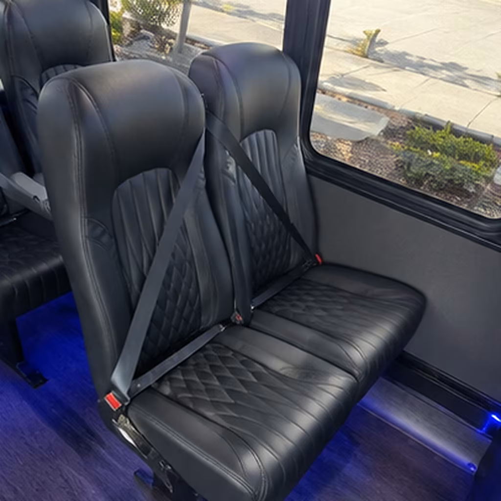 new haven concert transportation onboard seating