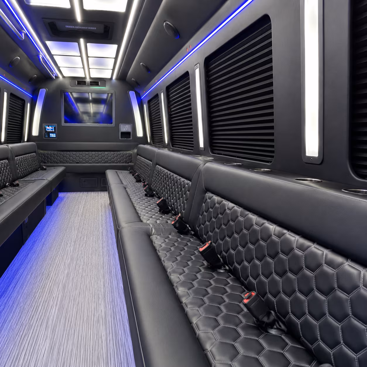 new haven party bus rentals inside
