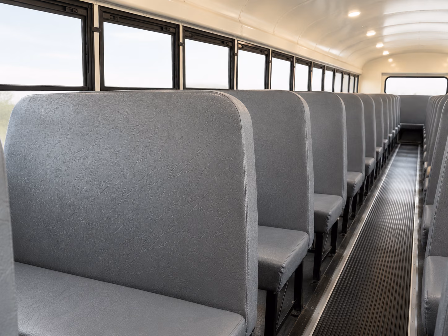 new haven school bus interior