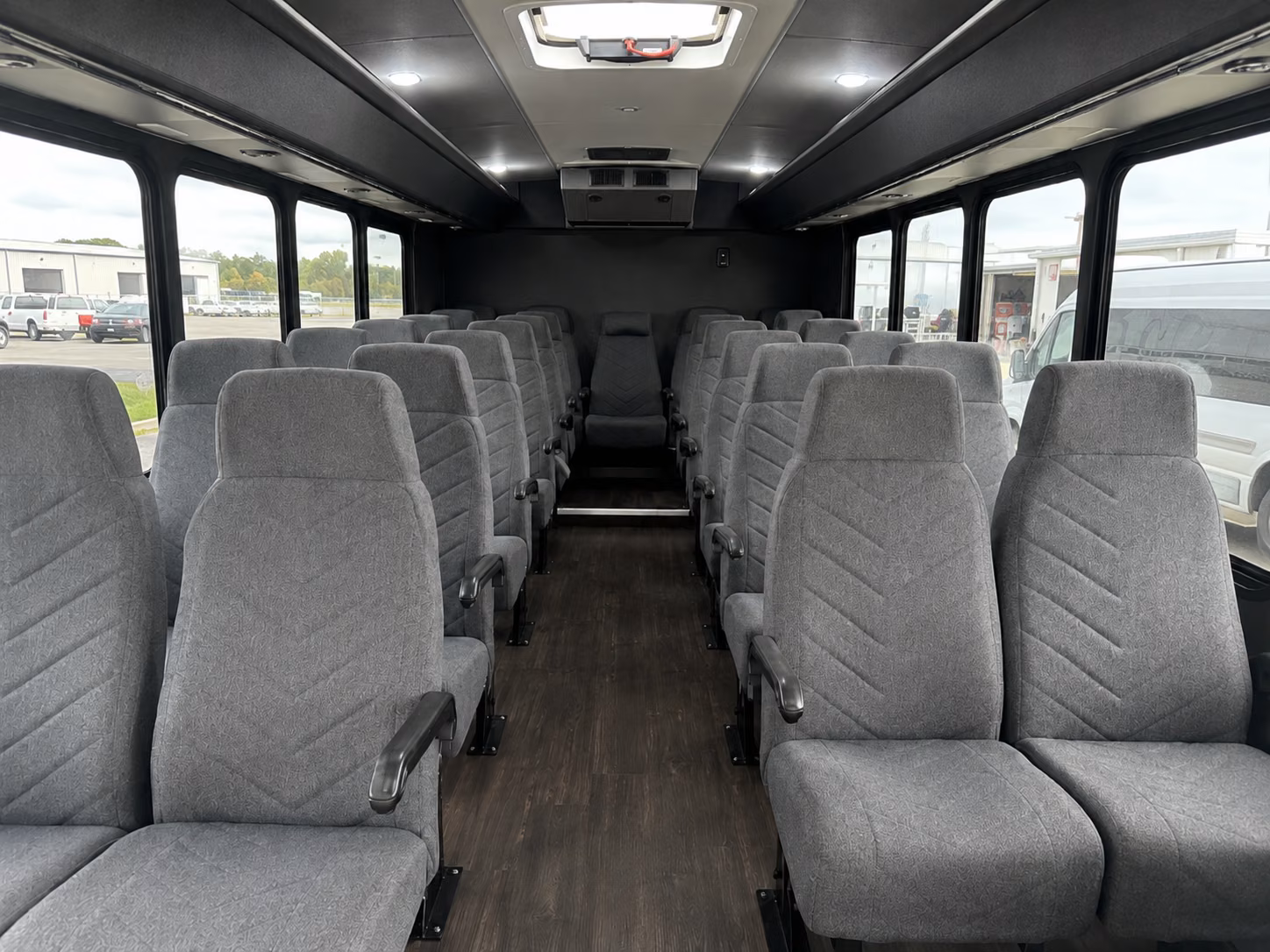 new haven sporting event transportation onboard seating