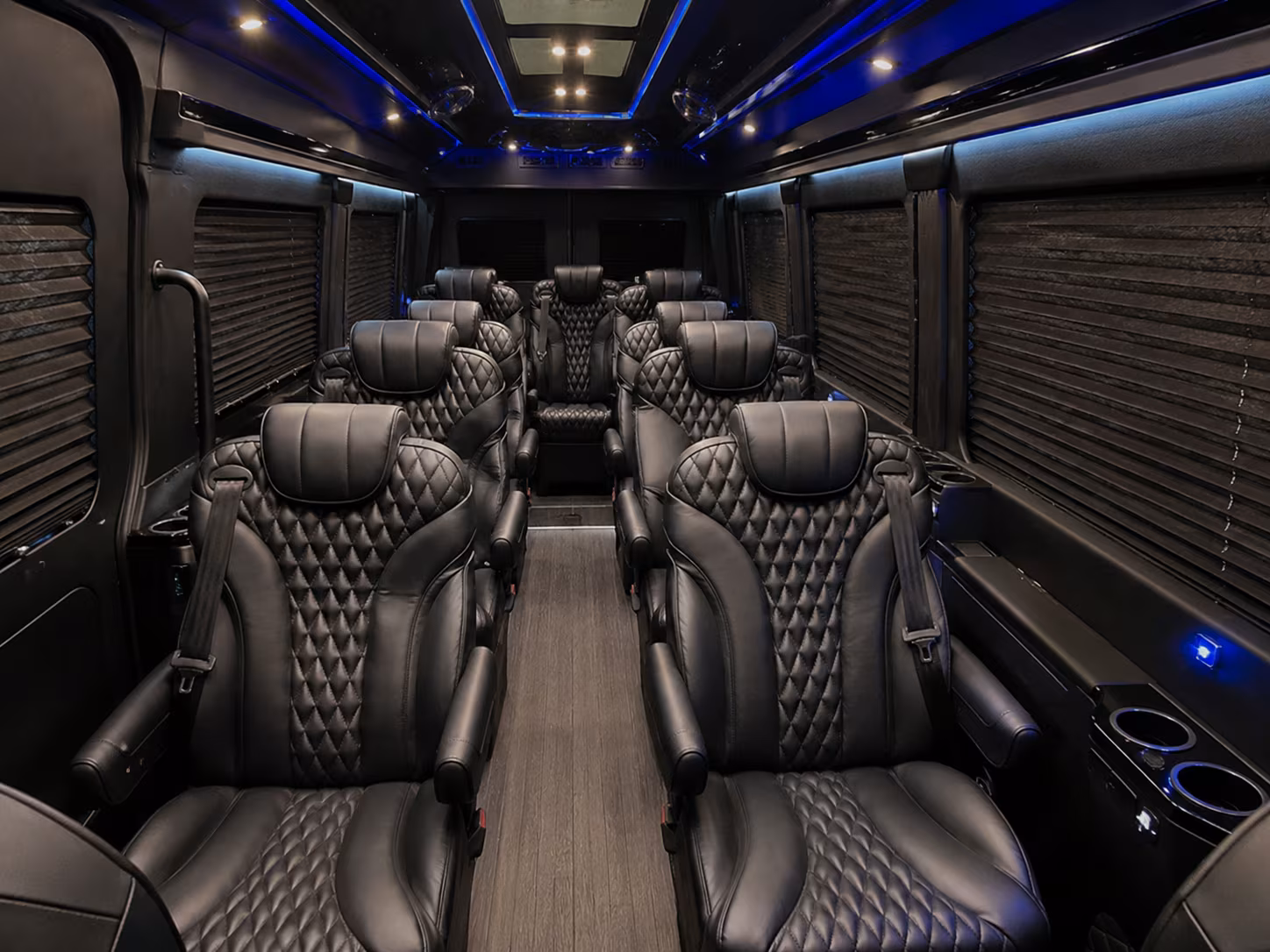 new haven sprinter van with driver inside