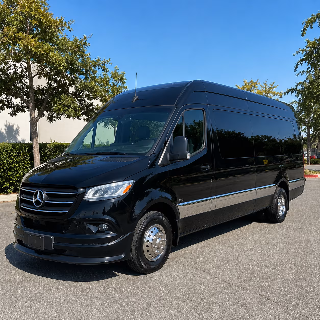 new haven sprinter van with driver