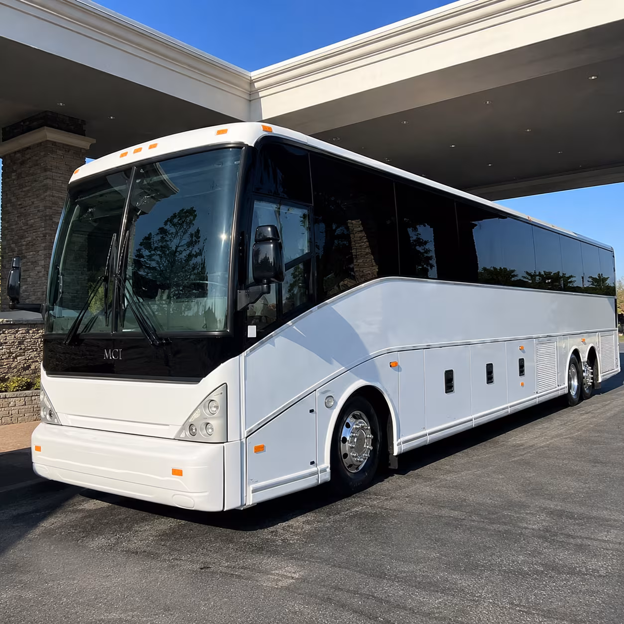 out of state charter bus rentals from new haven for group sports travel