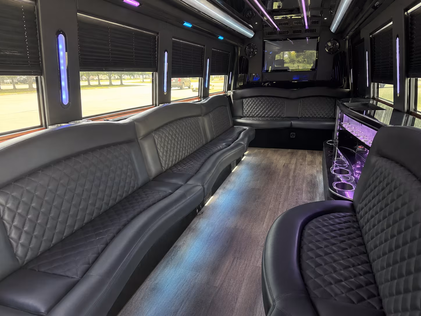 party bus transportation for new haven area proms at