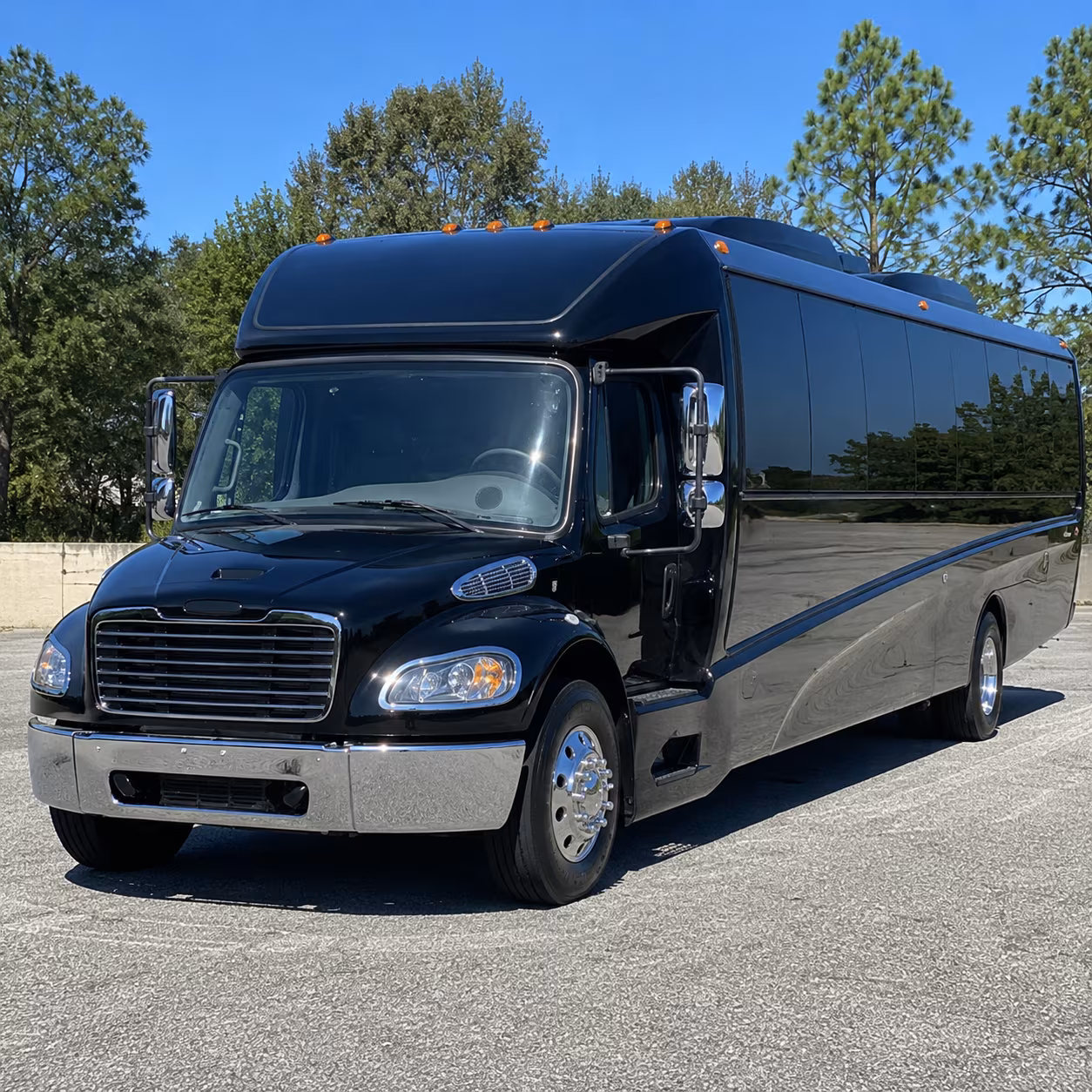 youth group and confirmation class buses in new haven